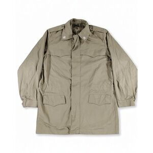 Vintage 90s Military Gorpcore Italian Army Field Jacket TG 50 L Coat L